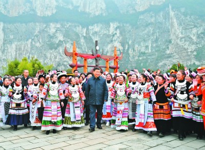 习近平春节前夕赴贵州看望慰问各族干部群众