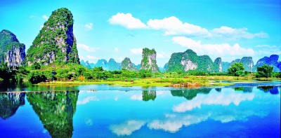 广西桂林：呵护“世界的宝贝”漓江