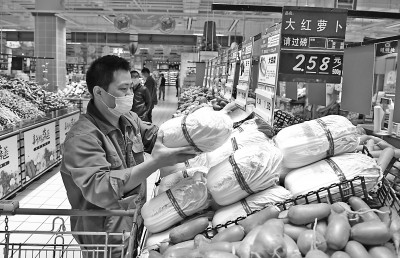 合肥“惠民菜”投放市场