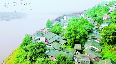 白沙古镇的时空穿梭