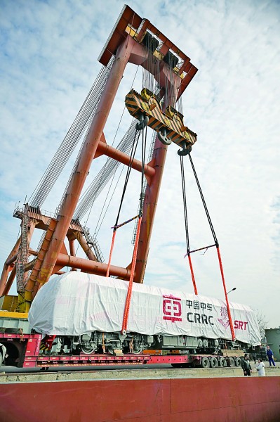 CDA5B1型米轨交流传动内燃机车出口泰国