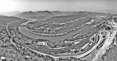 四川省巴中市通江县境内镇广高速王坪至通江段风景