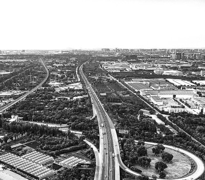 航拍四川省成都市新都区