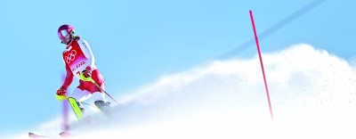北京冬奥会高山滑雪男子回转项目比赛选手风采