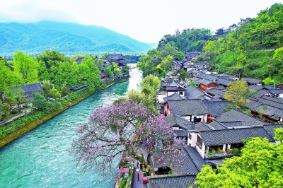 古堰春色