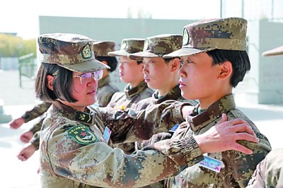 青春绽放在边防