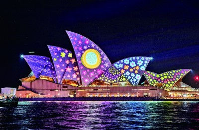 2022年“活力悉尼”灯光音乐节开幕