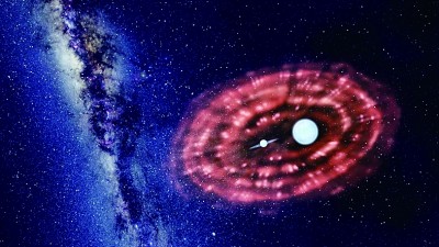 宇宙“双黄蛋”的“蛋清”看到了