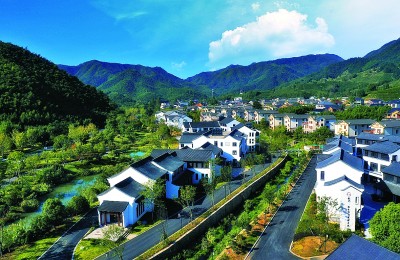杭州余杭径山镇绿景村图片
