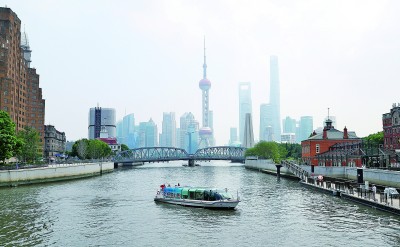 上海：苏州河旅游水上航线开通试运营