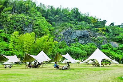 昔日“矿山村”变身乡村旅游网红地