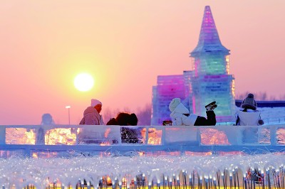 第39届哈尔滨国际冰雪节启幕