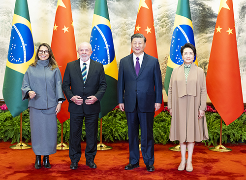 习近平同巴西总统卢拉举行会谈