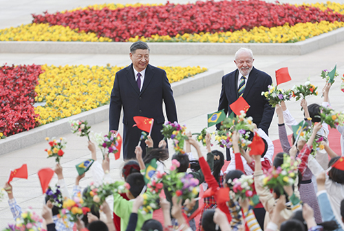 习近平同巴西总统卢拉举行会谈