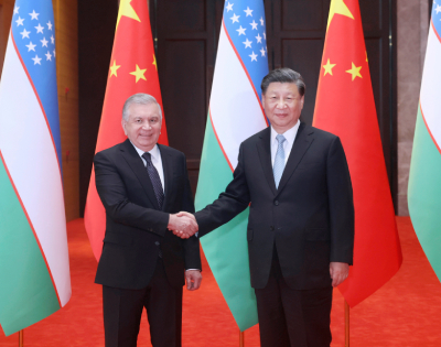 习近平分别同吉尔吉斯斯坦总统、塔吉克斯坦总统、土库曼斯坦总统、乌兹别克斯坦总统会谈会见