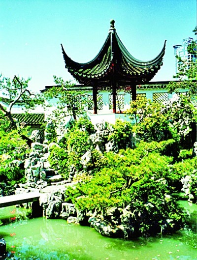 中国古典园林“流芳”海外