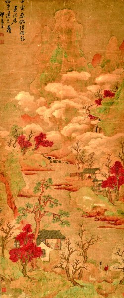古代山水画中的人与自然 古代山水画中的人与自然