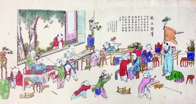 清溪淙淙润津门——钱慧安画风对杨柳青年画的影响
