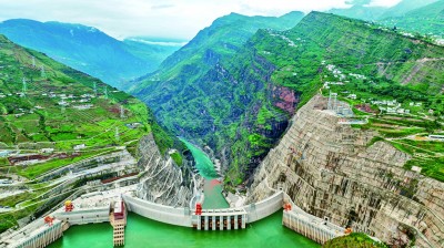 【大美中国】探访白鹤滩水电站