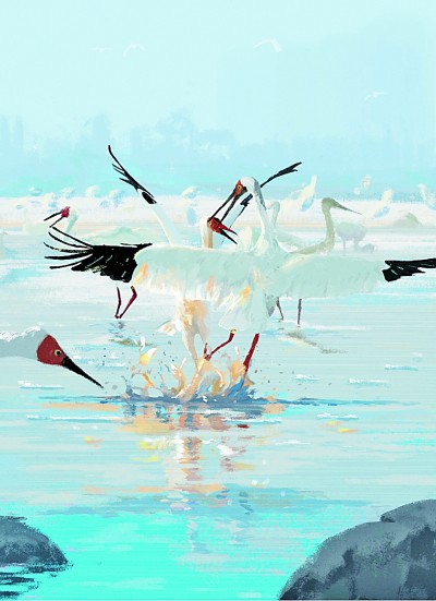 鄱阳湖畔 天地大美——评长篇小说《大鸟》