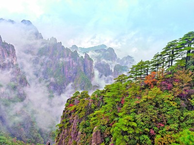 雨后黄山美