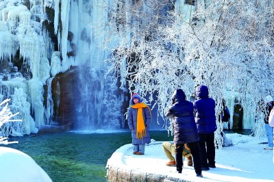 吉林省吉林市：滿城瑞雪 萬樹凇花