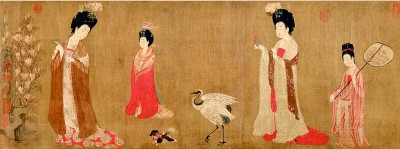 【晒晒咱的镇馆之宝②】《簪花仕女图》：云想衣裳花想容