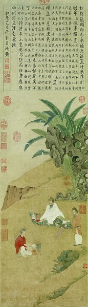 清茶吃正甘——“卢仝烹茶图”的图式变迁