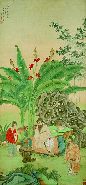 清茶吃正甘——“卢仝烹茶图”的图式变迁