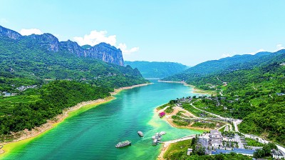 清江画廊美丽夏日
