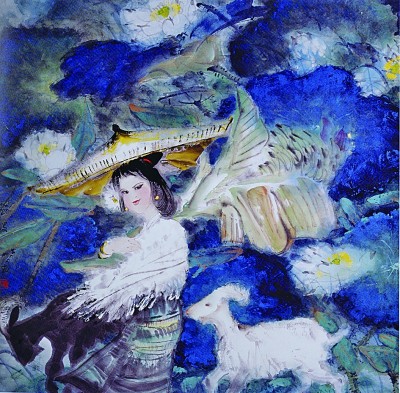 色墨流转 意写神韵——写意人物画的设色之美