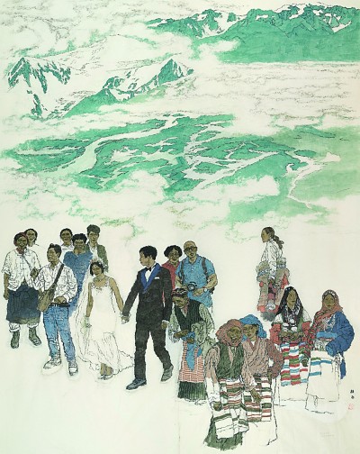 色墨流转 意写神韵——写意人物画的设色之美