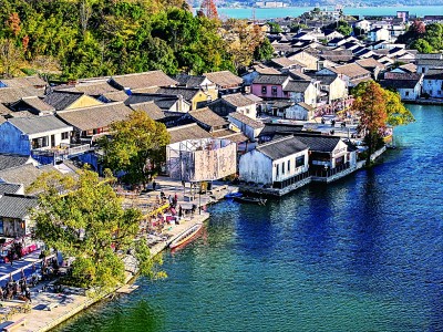 浙江宁波东钱湖：水阔烟深望渺然