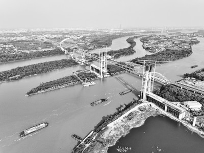 沪渝蓉高铁跨京杭运河斜拉桥建设有序推进