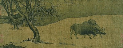 牛背上的四季 笔墨间的呼吸——记南宋阎次平《四季牧牛图》卷