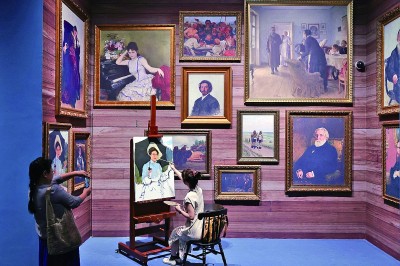 画家列宾在国内迄今规模最大、规格最高的特展于国博启幕——品读“涅瓦河畔的遐思”