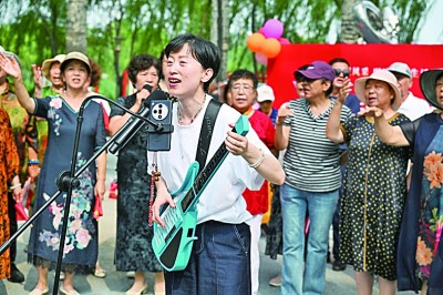 城市公园有了“新玩法”