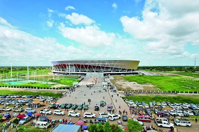 中方援建乍得体育场迎来国际赛事“首秀”