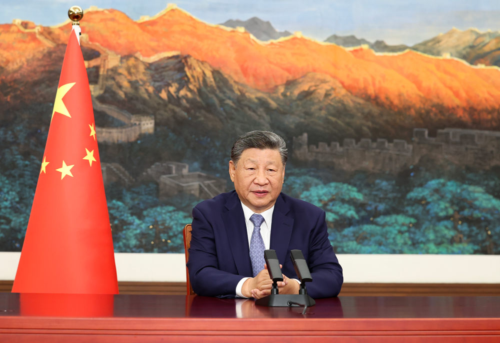 习近平在联合国气候变化峰会发表视频致辞