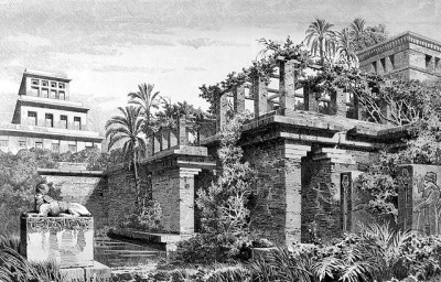 古代外国文明中的植物园