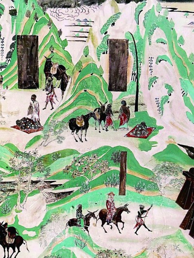 无“青绿”不敦煌