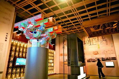 中国建筑科技馆古代建筑展厅焕新亮相