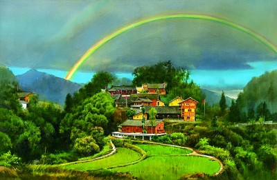 水色映乡愁——黄铁山的水彩探索之路 水色映乡愁——黄铁山的水彩探索之路