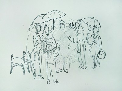 场景雕塑里的时代脉搏 场景雕塑里的时代脉搏