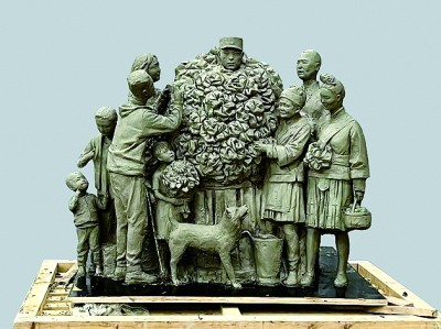 场景雕塑里的时代脉搏 场景雕塑里的时代脉搏