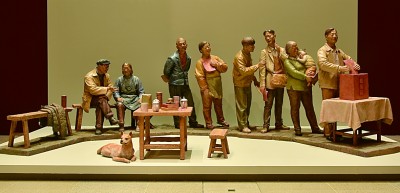 场景雕塑里的时代脉搏 场景雕塑里的时代脉搏