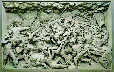 场景雕塑里的时代脉搏 场景雕塑里的时代脉搏