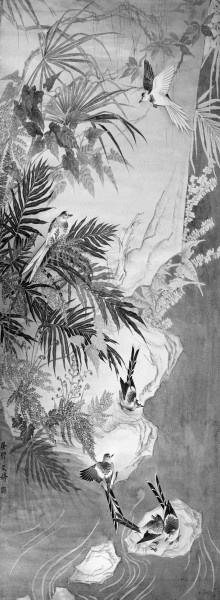 野涧幽鸣（中国画）