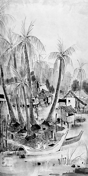 墨韵南渡——中国传统山水画在南洋的传播与重构 墨韵南渡——中国传统山水画在南洋的传播与重构