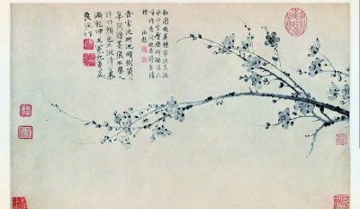 一枝梅、一片石中的传统美学 一枝梅、一片石中的传统美学